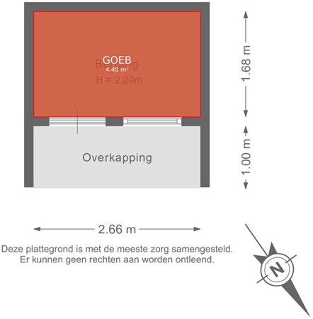 Floorplan - Haadstrjitte 16, 9141 TS Wierum